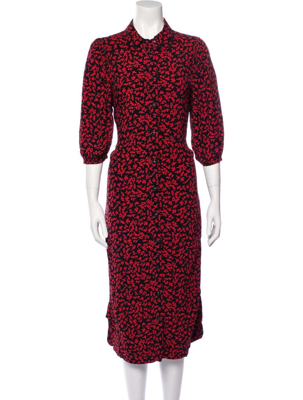Ganni Printed Long Dress - image 1