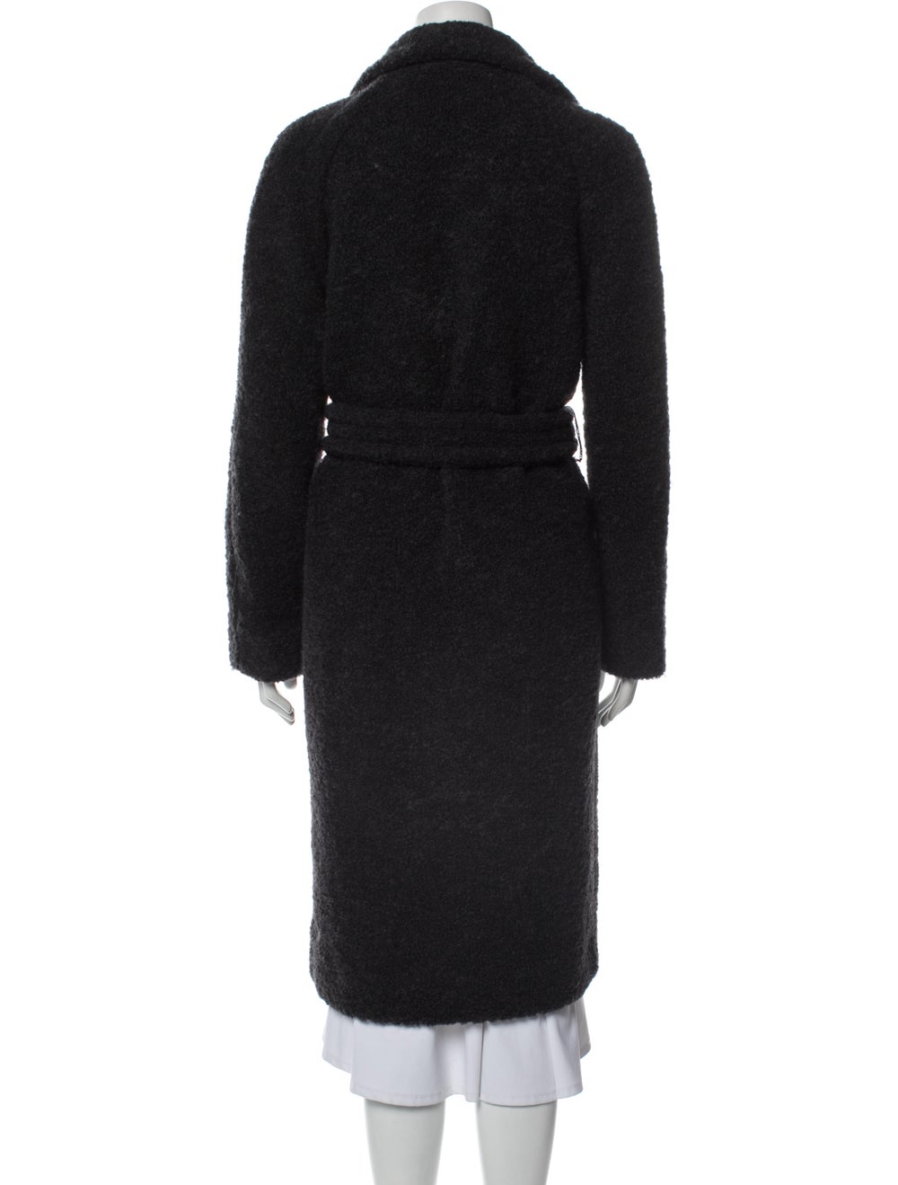 Ganni Wool Faux Fur Coat - image 3