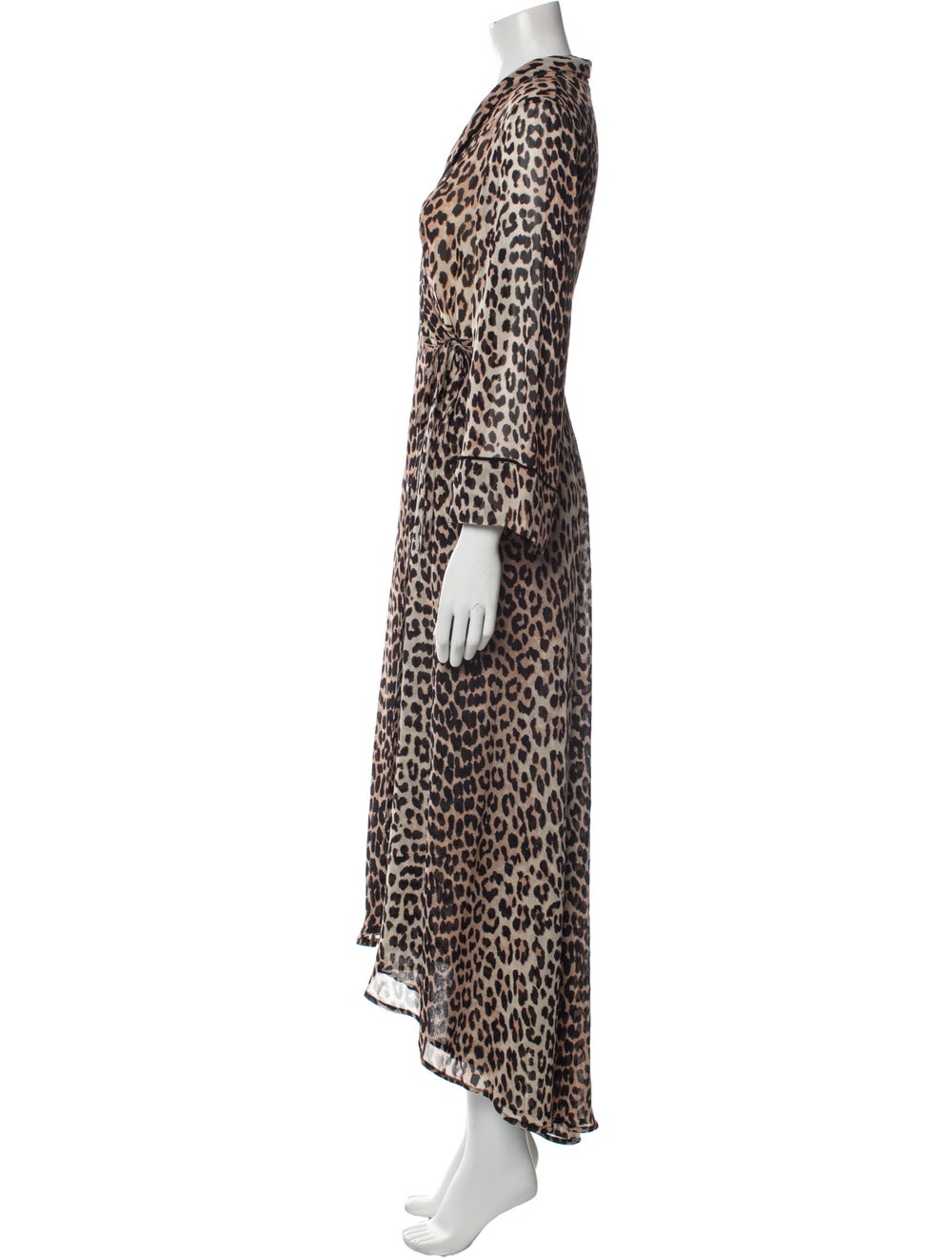Ganni Animal Print Long Dress - image 2