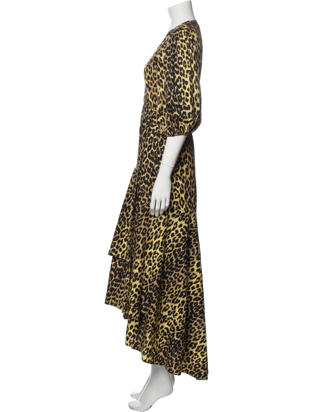 Ganni Animal Print Long Dress - image 2