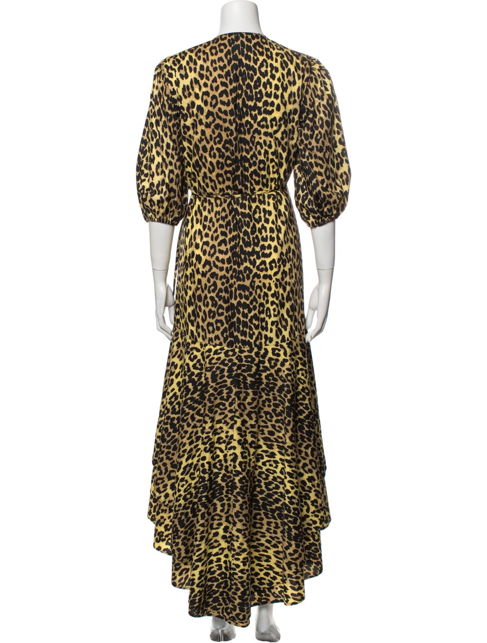 Ganni Animal Print Long Dress - image 3