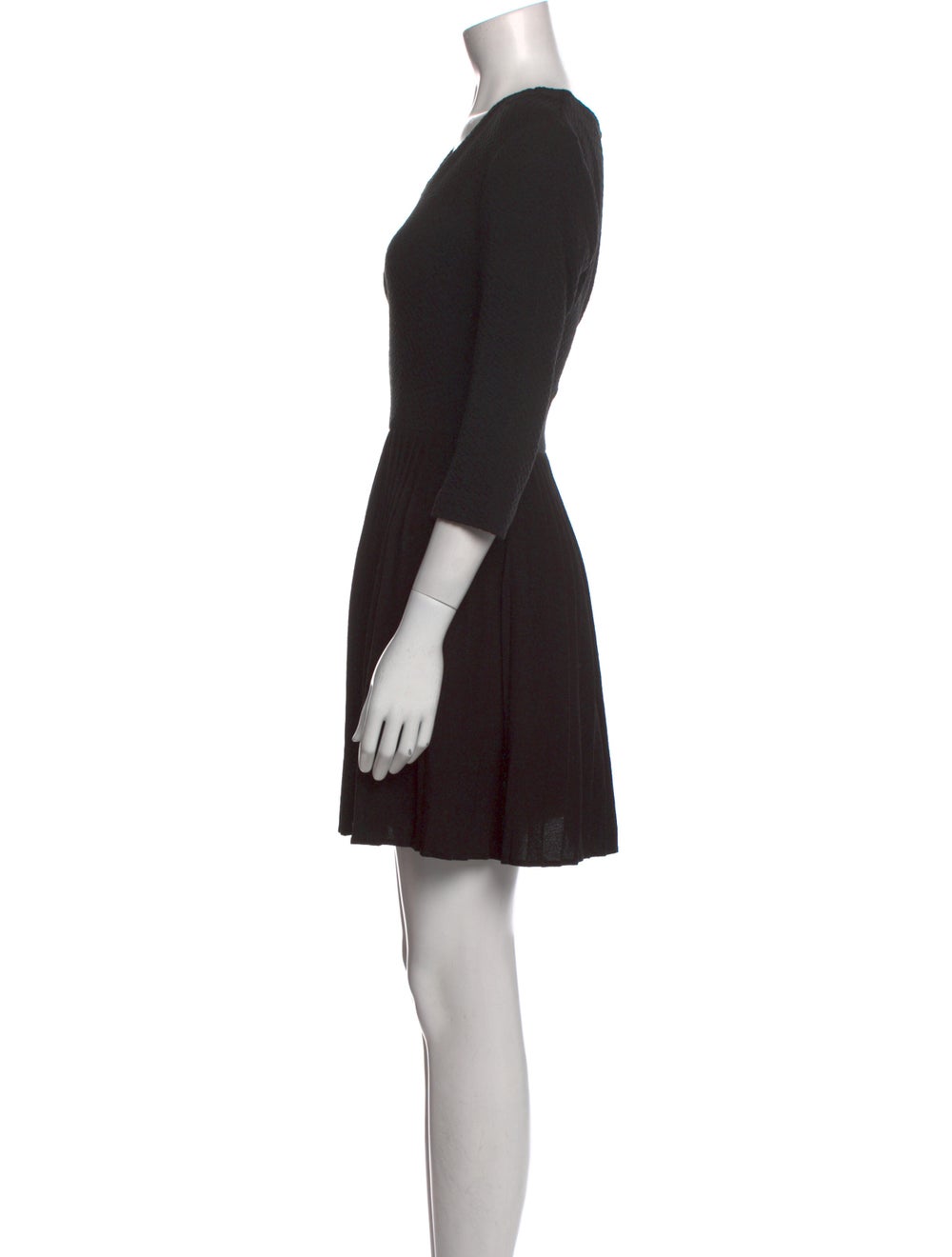 Ganni V-Neck Mini Dress - image 2