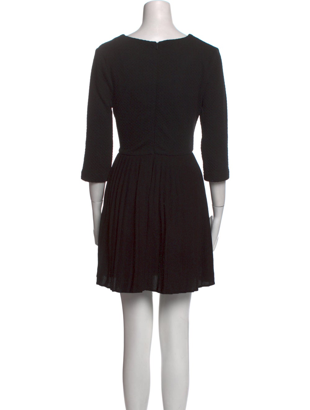 Ganni V-Neck Mini Dress - image 3