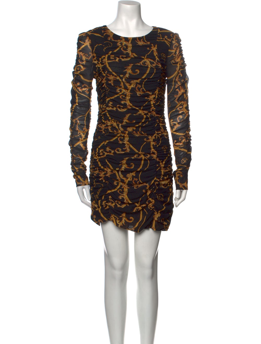 Ganni Printed Mini Dress - image 1