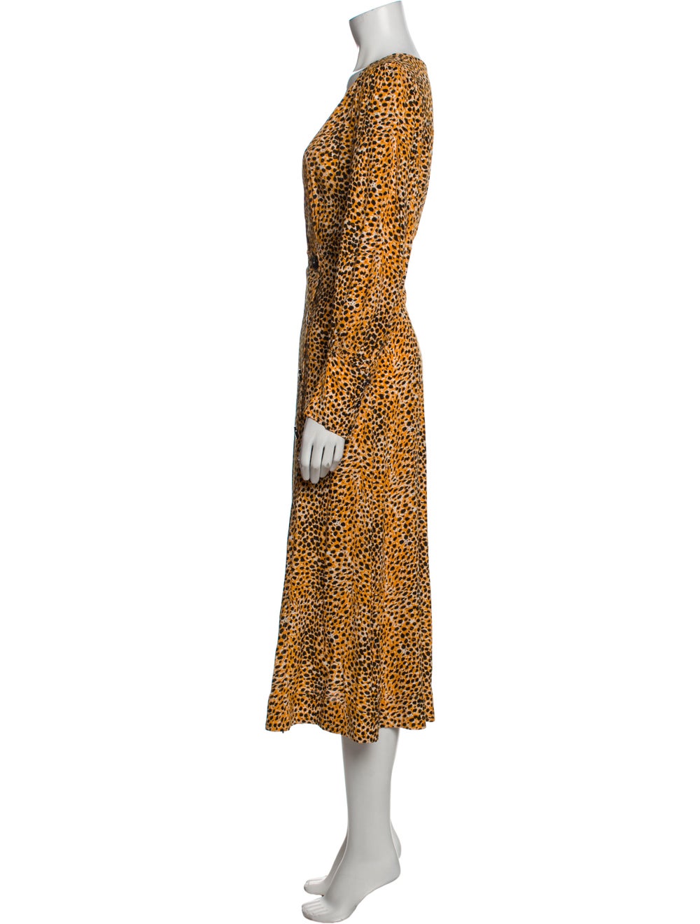 Ganni Printed Long Dress - image 2
