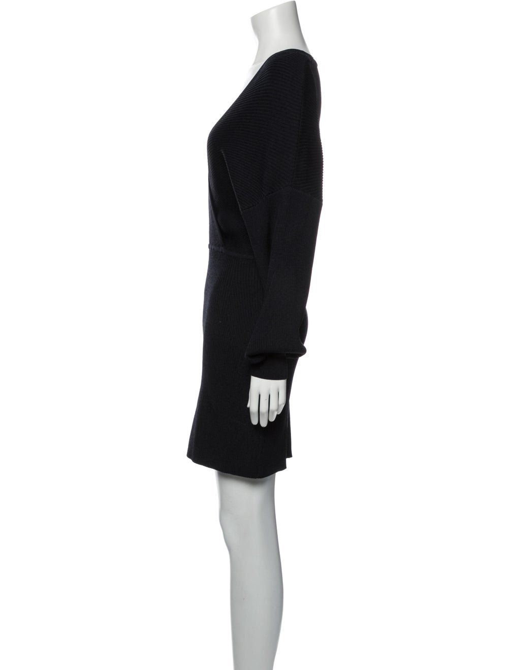 Ganni V-Neck Mini Dress - image 2