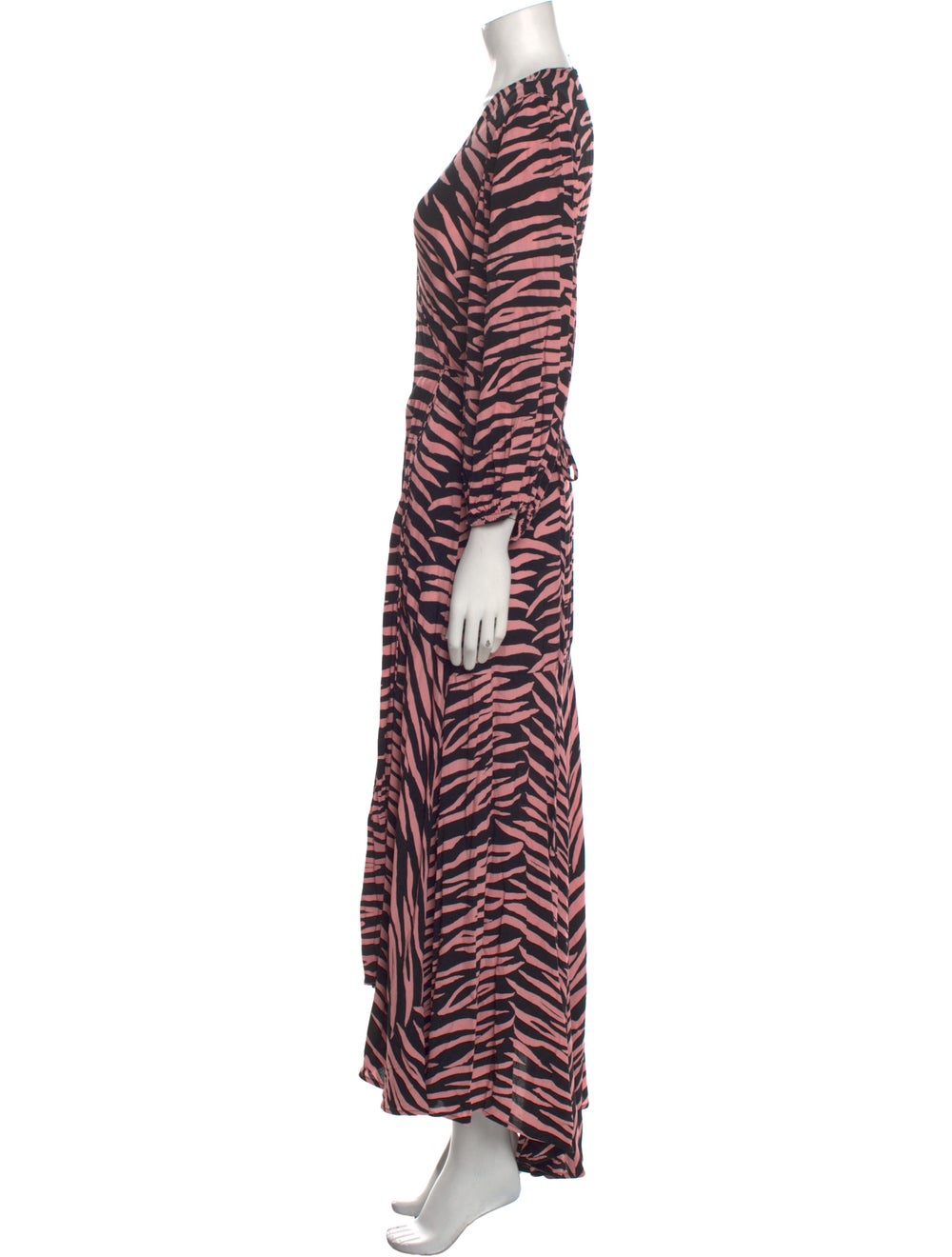 Ganni Animal Print Long Dress - image 2