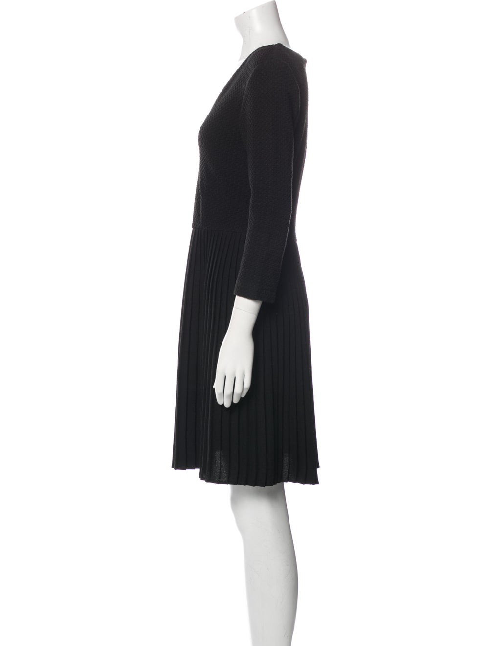 Ganni V-Neck Mini Dress - image 2