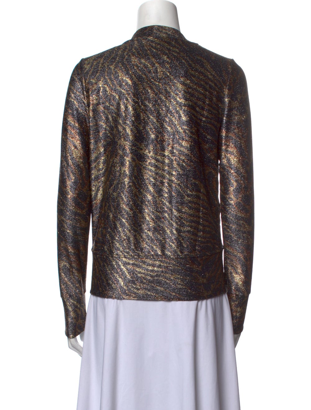 Ganni Printed V-Neck Sweater - image 3
