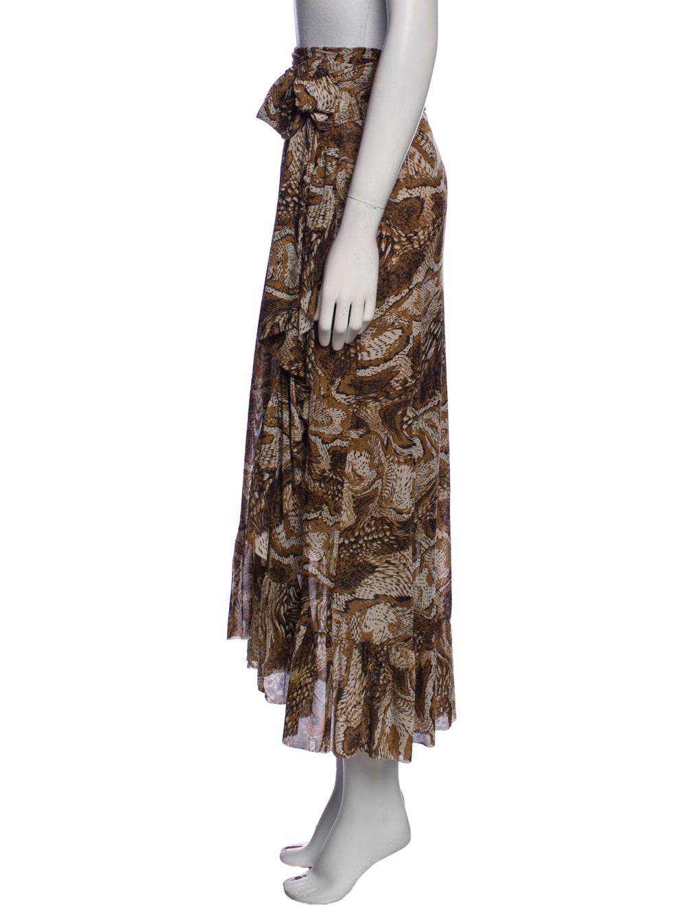Ganni Printed Long Skirt - image 2