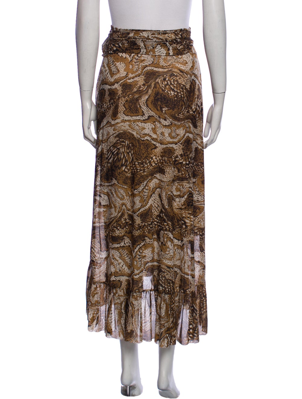 Ganni Printed Long Skirt - image 3