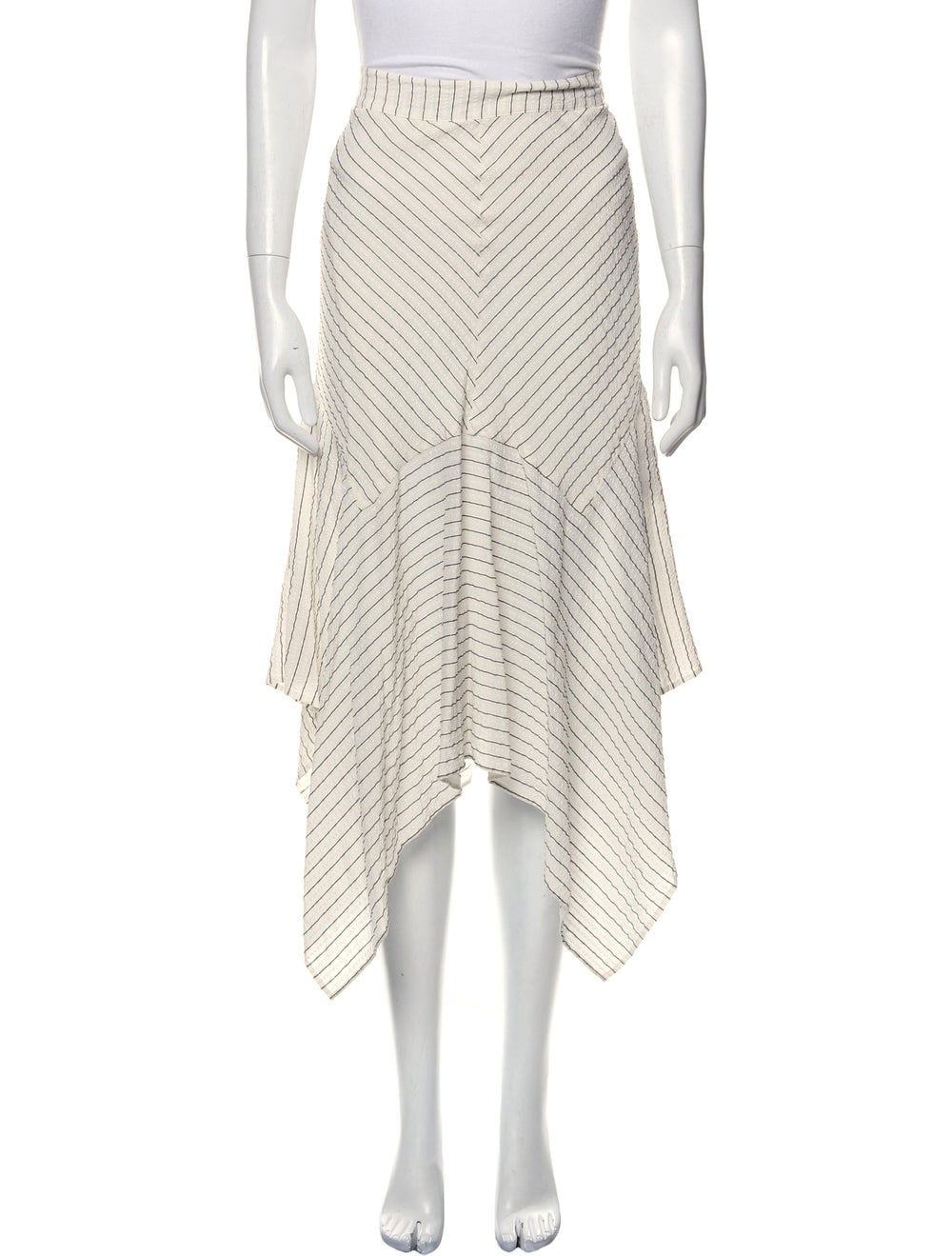 Ganni Silk Midi Length Skirt - image 1