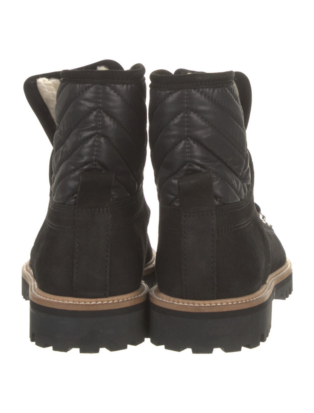 Ganni Leather Combat Boots - image 4