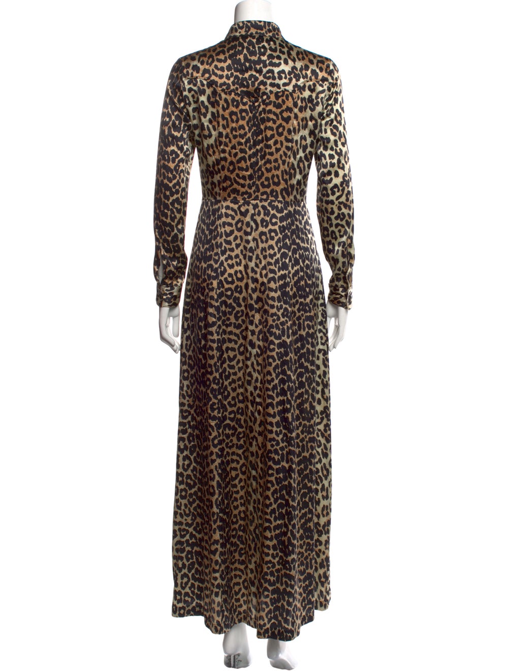 Ganni Silk Long Dress - image 3
