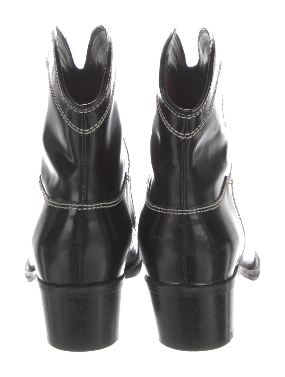 Ganni Leather Western Boots - image 4