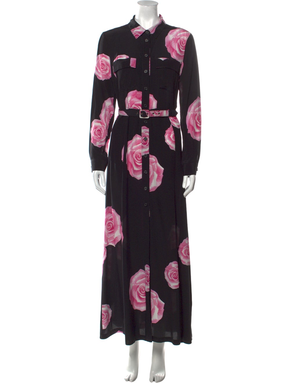 Ganni Silk Long Dress - image 1