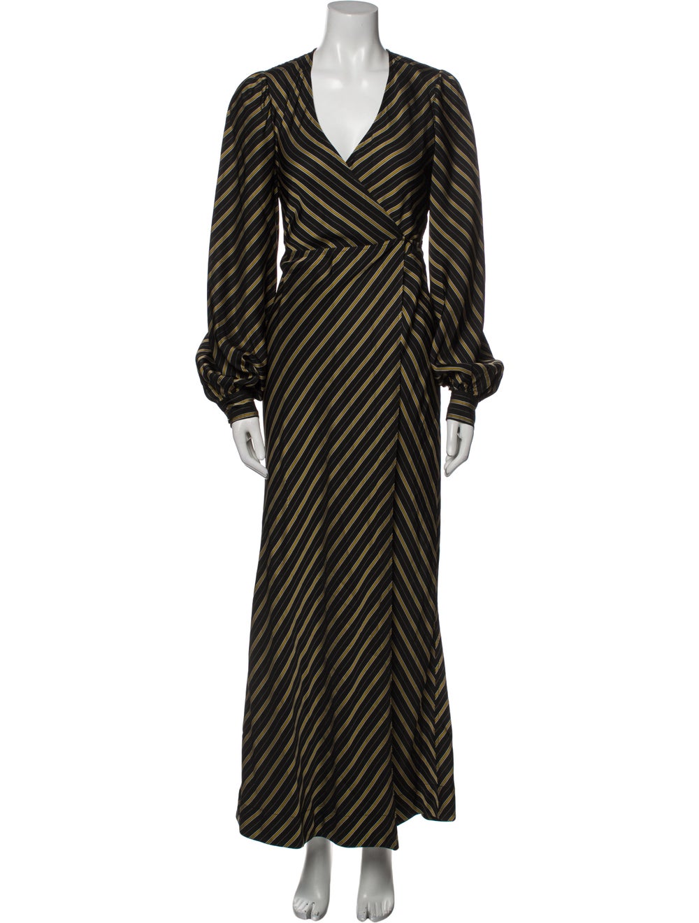 Ganni Striped Long Dress - image 1