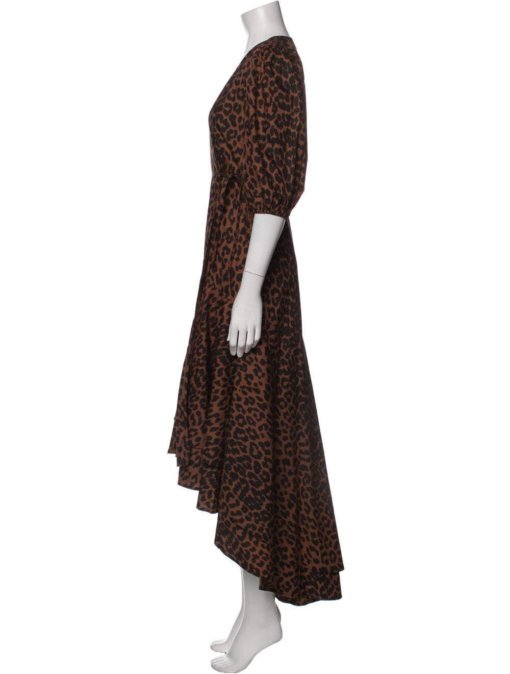 Ganni Animal Print Long Dress - image 2