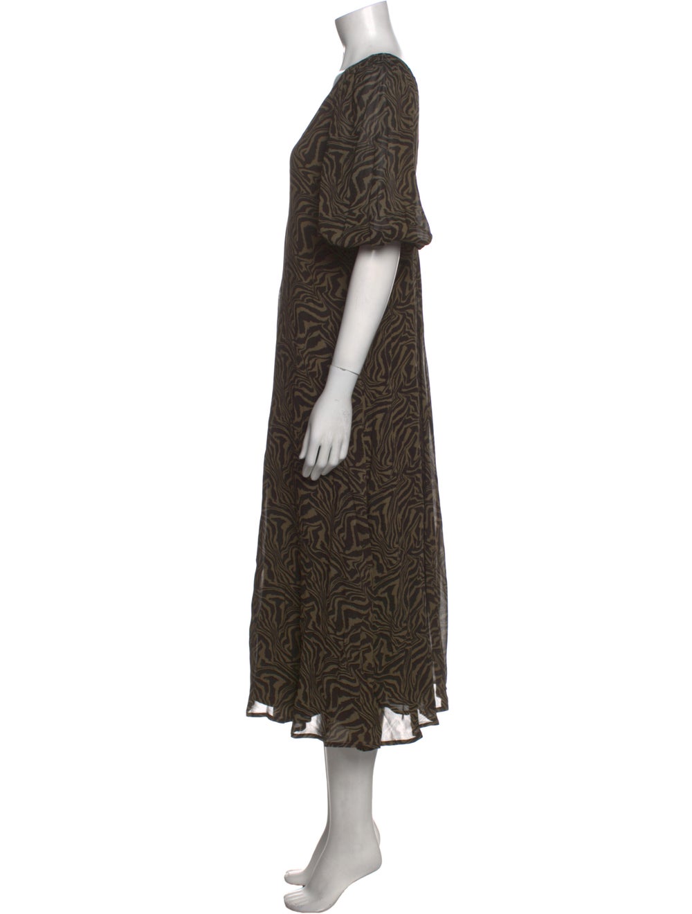 Ganni Printed Long Dress - image 2