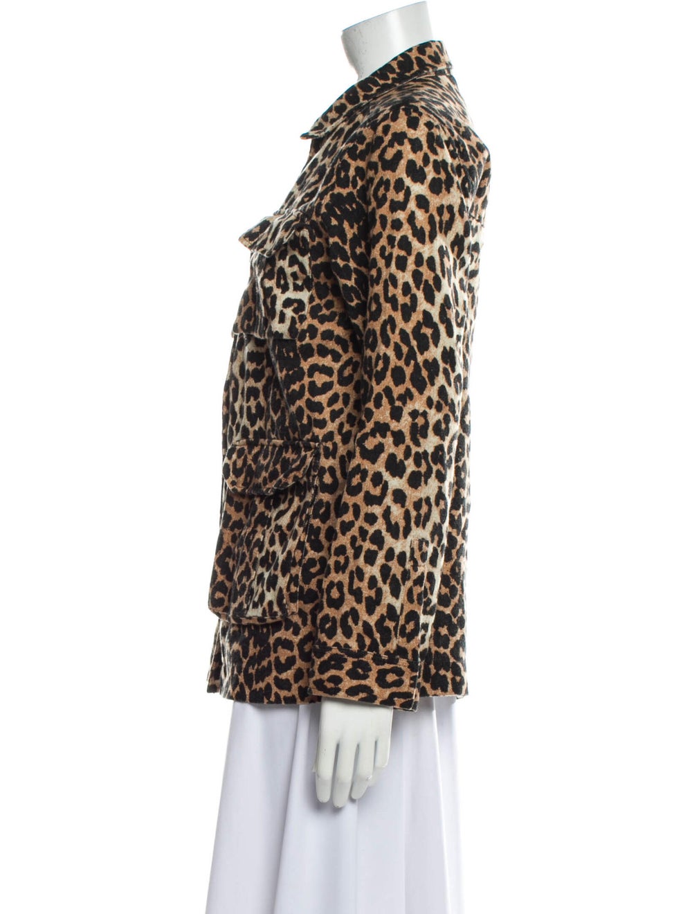 Ganni Animal Print Coat - image 2