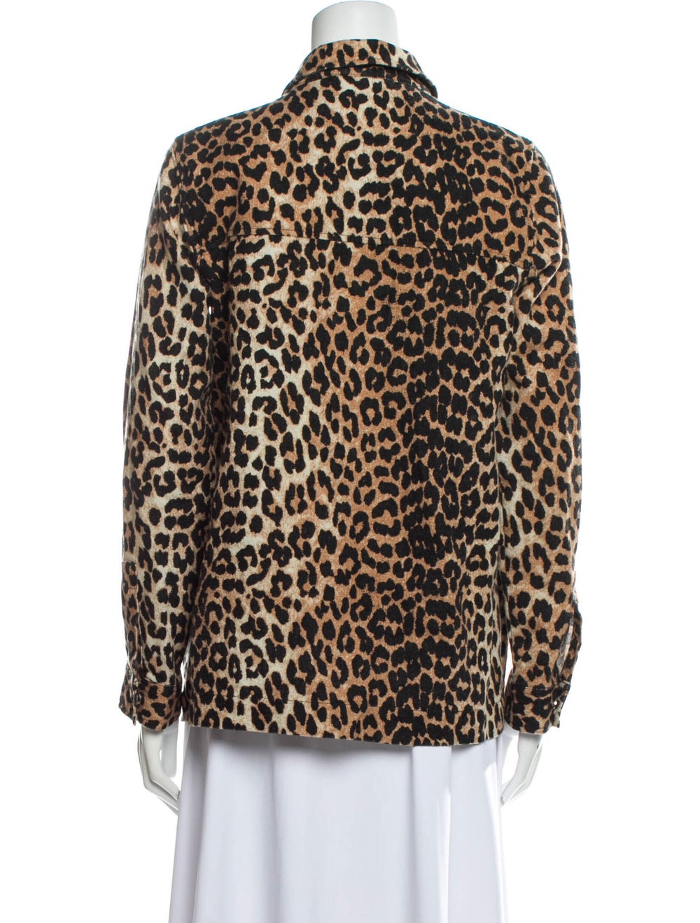Ganni Animal Print Coat - image 3