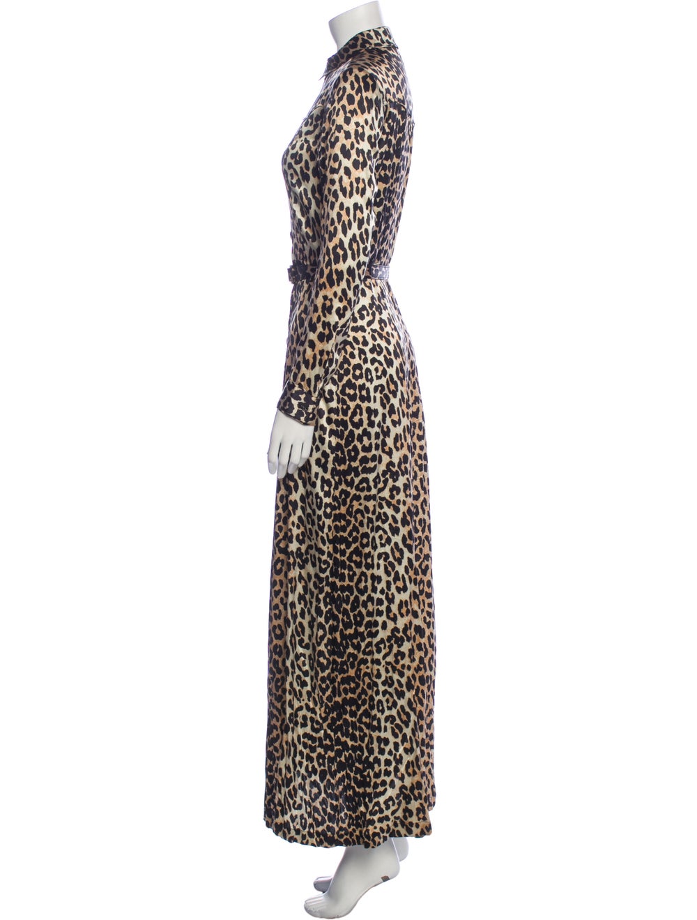 Ganni Silk Long Dress - image 2