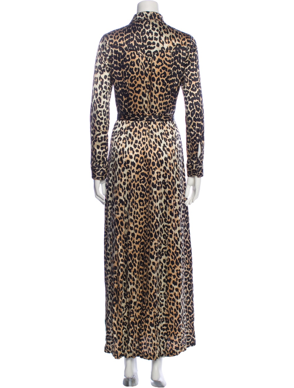 Ganni Silk Long Dress - image 3