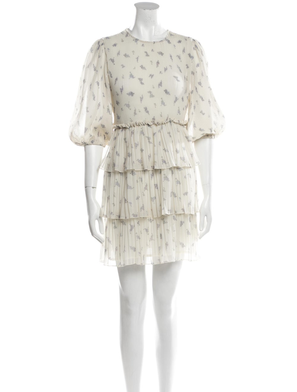 Ganni Printed Mini Dress - image 1