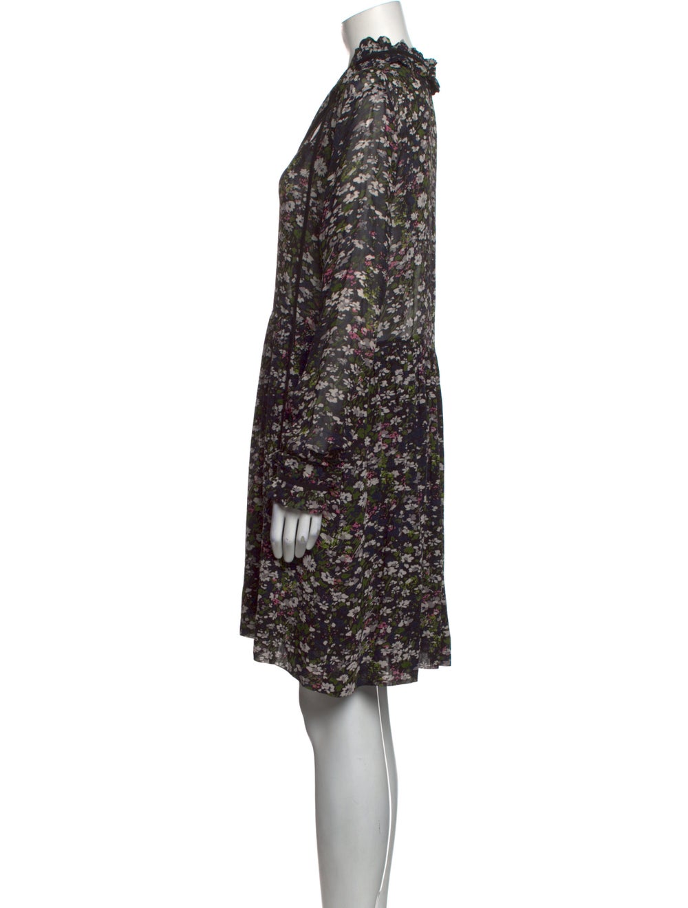 Ganni Floral Print Mini Dress - image 2