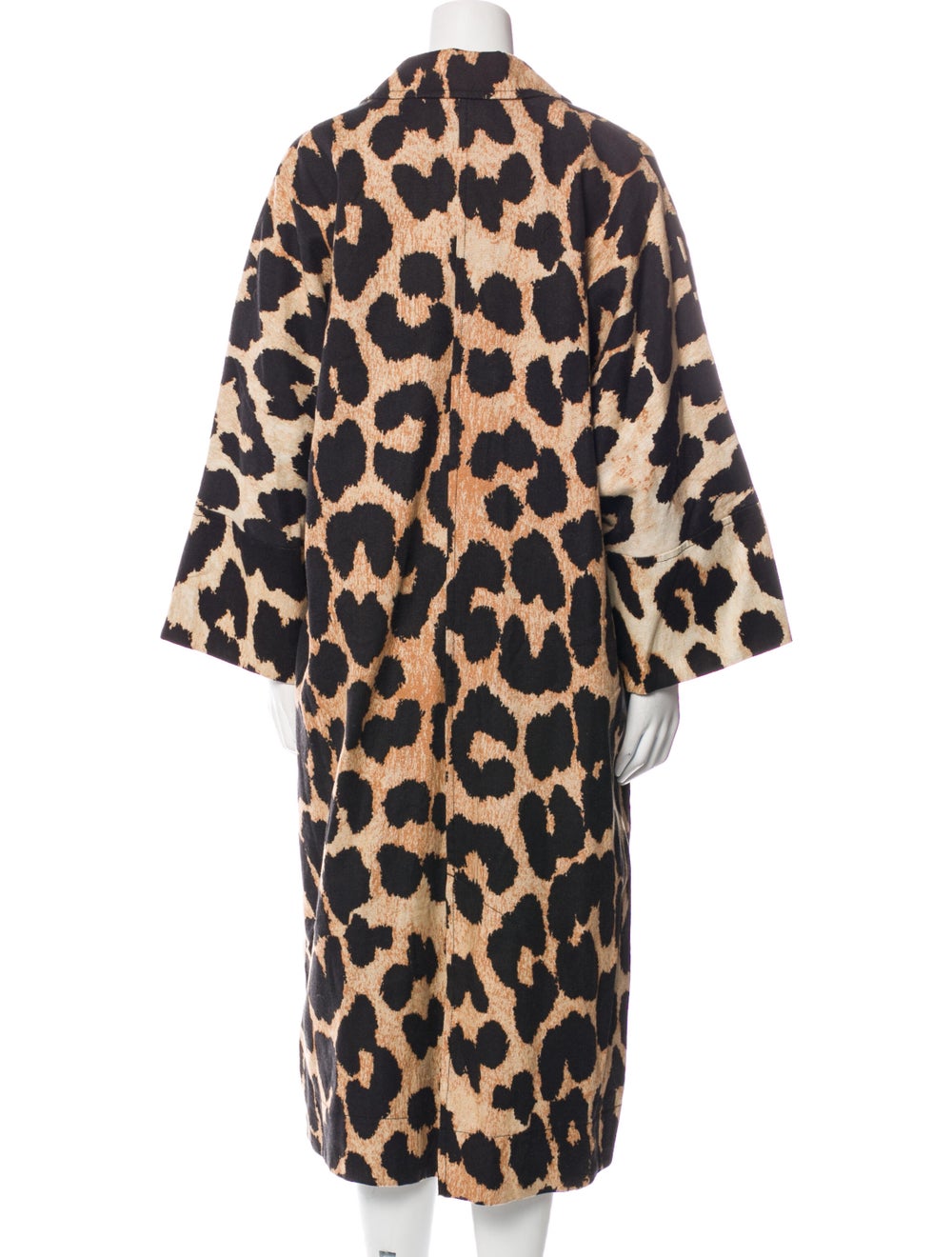 Ganni Animal Print Coat - image 3