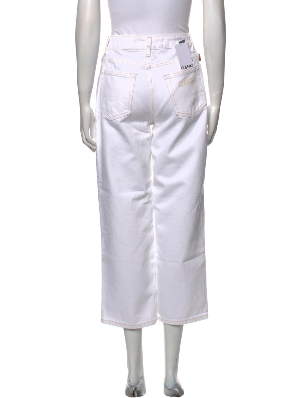 Ganni High-Rise Straight Leg Jeans - image 3