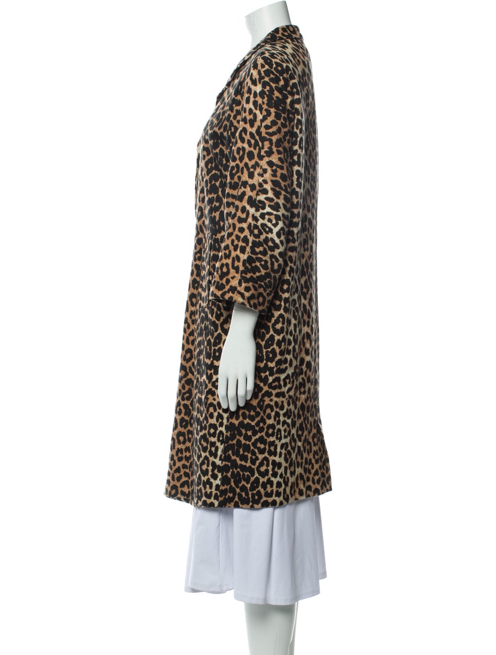 Ganni Animal Print Coat - image 2