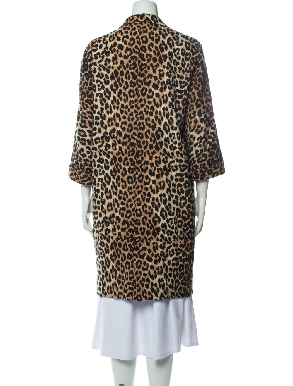 Ganni Animal Print Coat - image 3