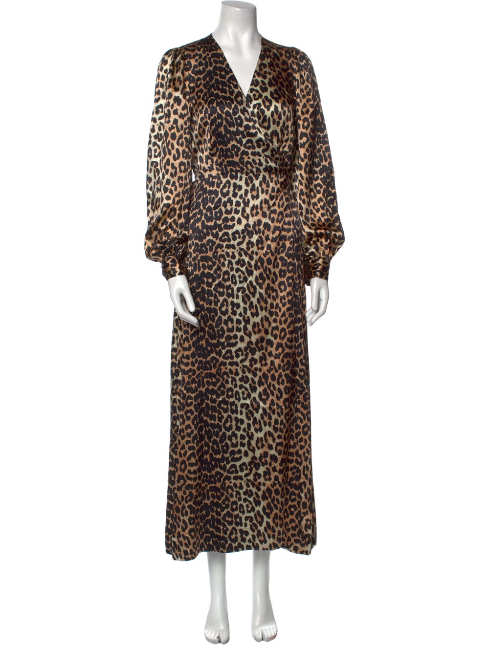 Ganni Silk Long Dress - image 1