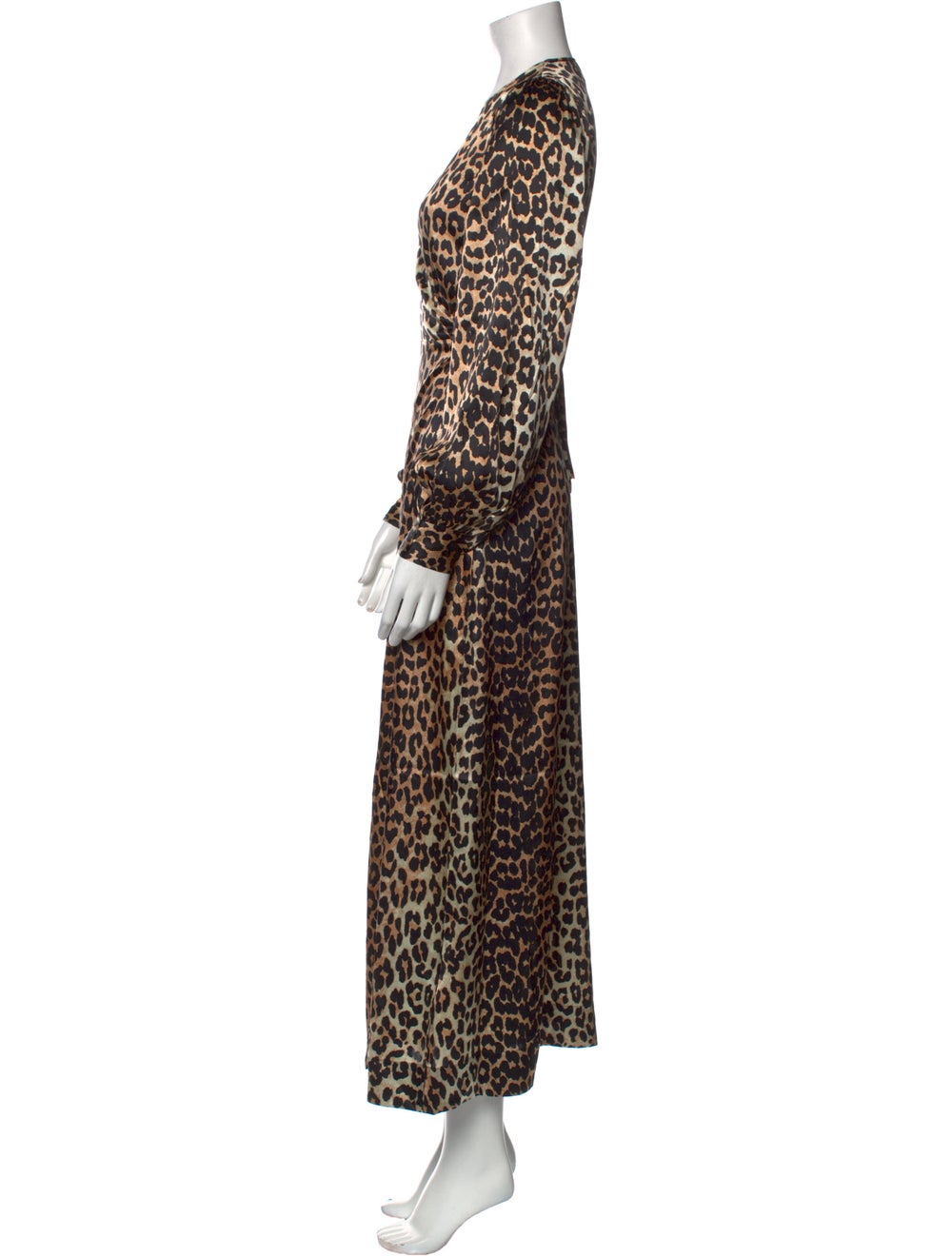 Ganni Silk Long Dress - image 2