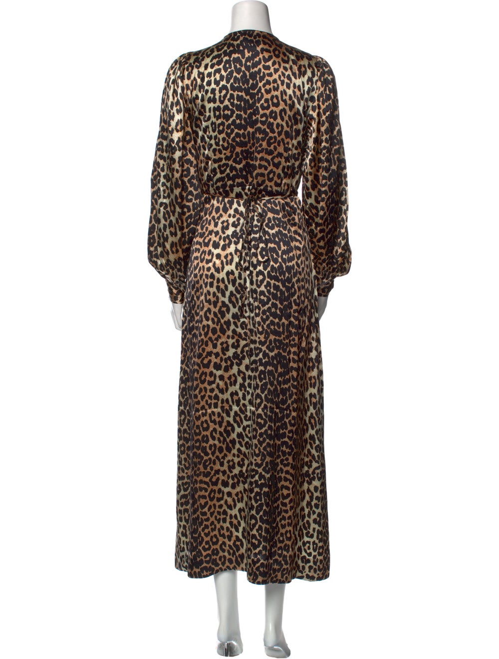 Ganni Silk Long Dress - image 3