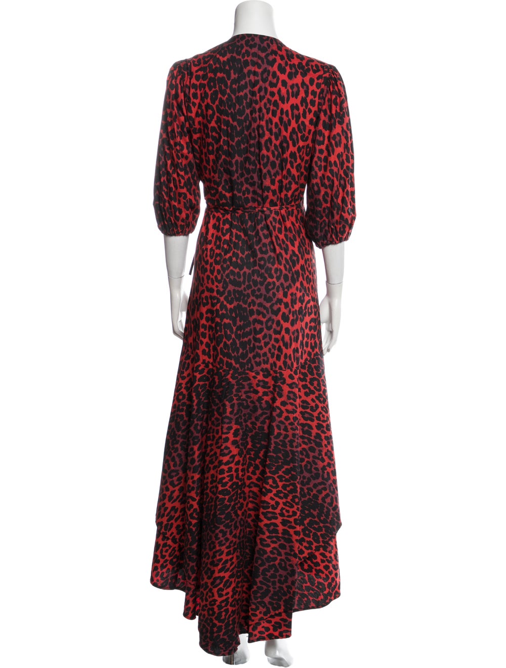 Ganni Animal Print Long Dress - image 3
