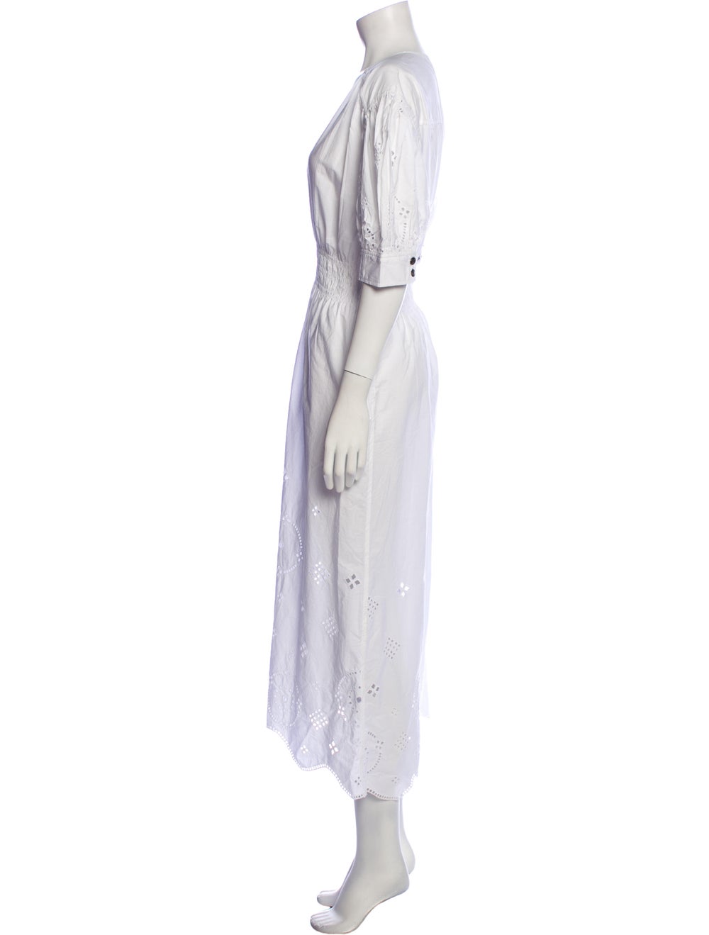 Ganni V-Neck Long Dress w/ Tags - image 2