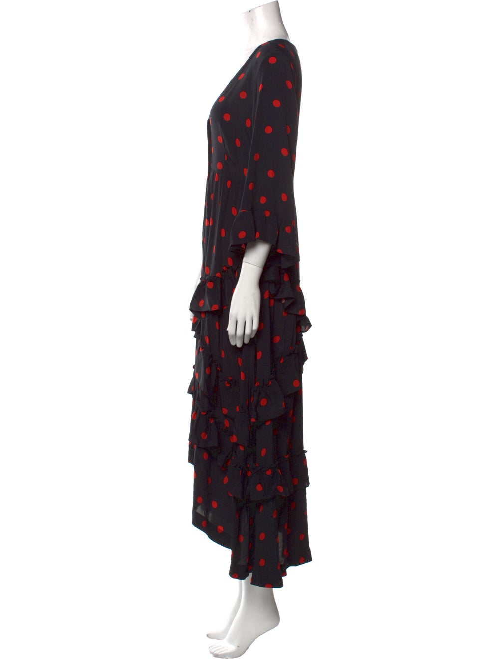 Ganni Floral Print Long Dress - image 2