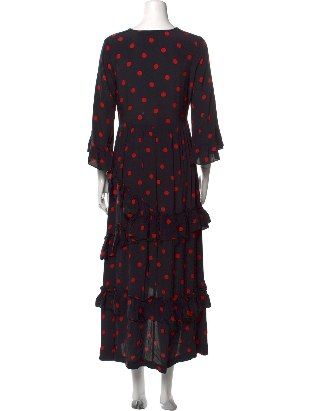 Ganni Floral Print Long Dress - image 3