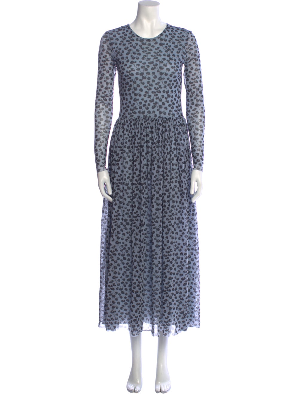 Ganni Printed Long Dress - image 1