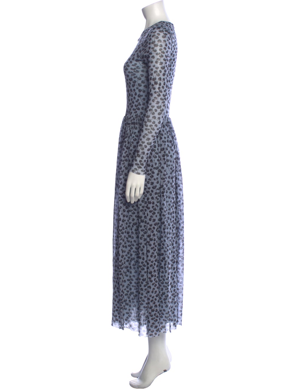 Ganni Printed Long Dress - image 2