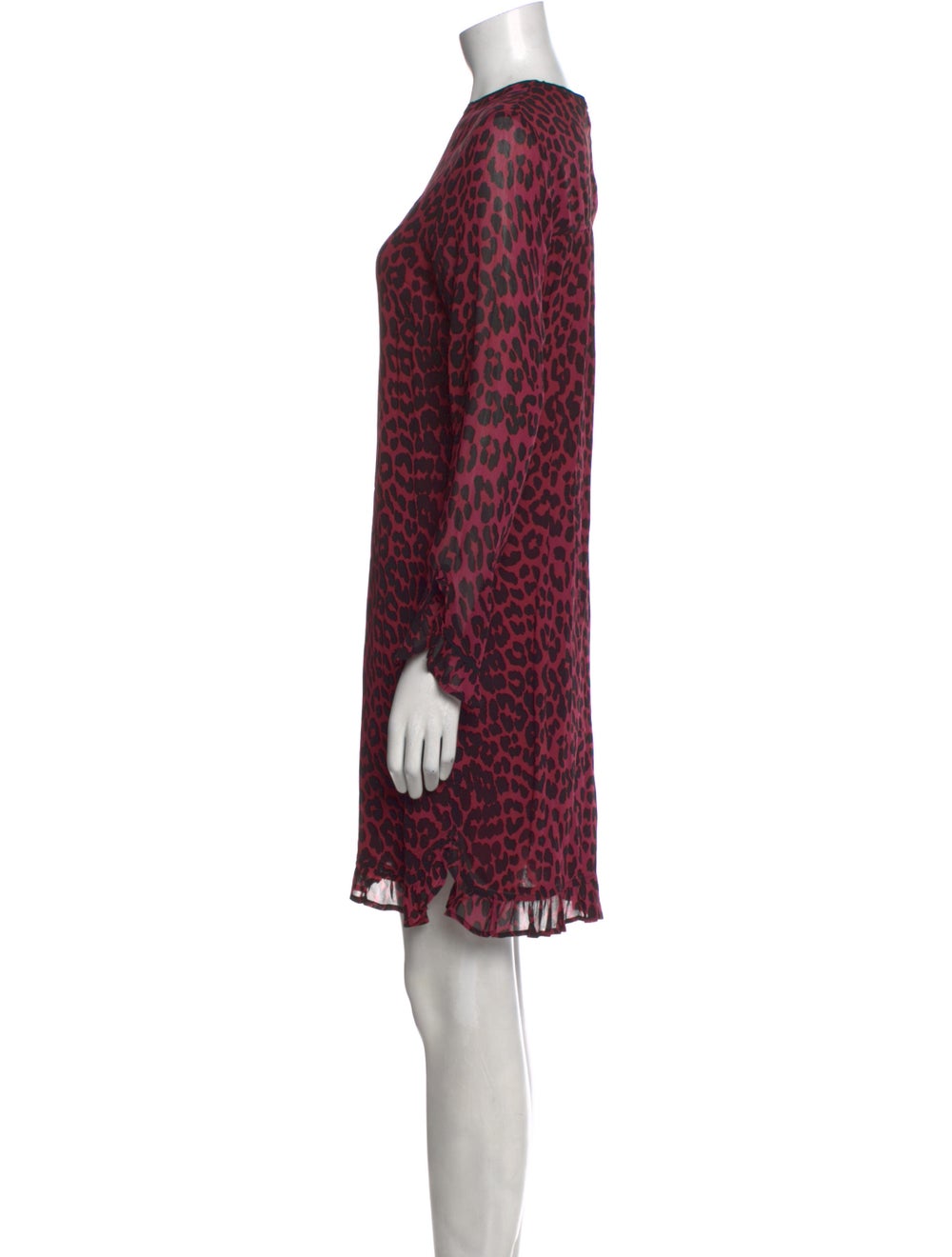 Ganni Animal Print Mini Dress - image 2