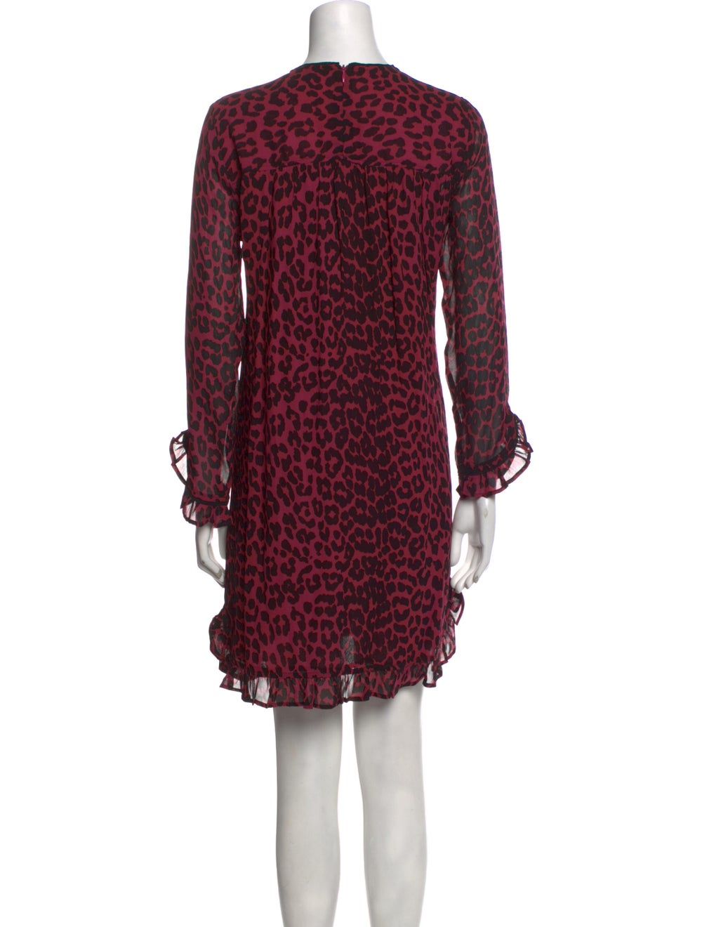 Ganni Animal Print Mini Dress - image 3