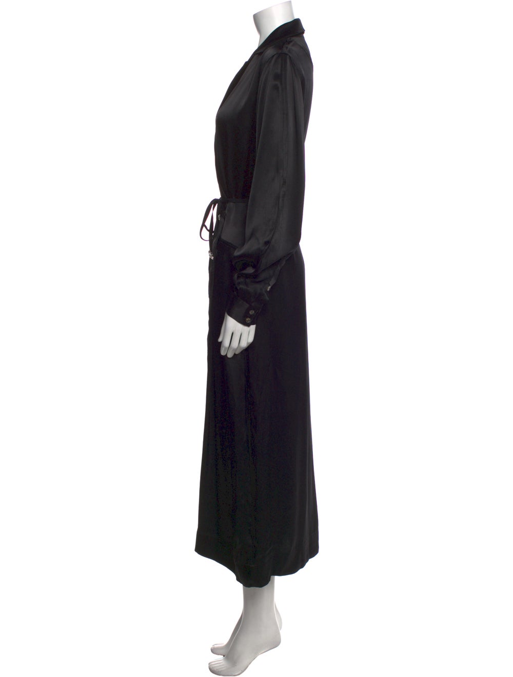 Ganni V-Neck Long Dress - image 2
