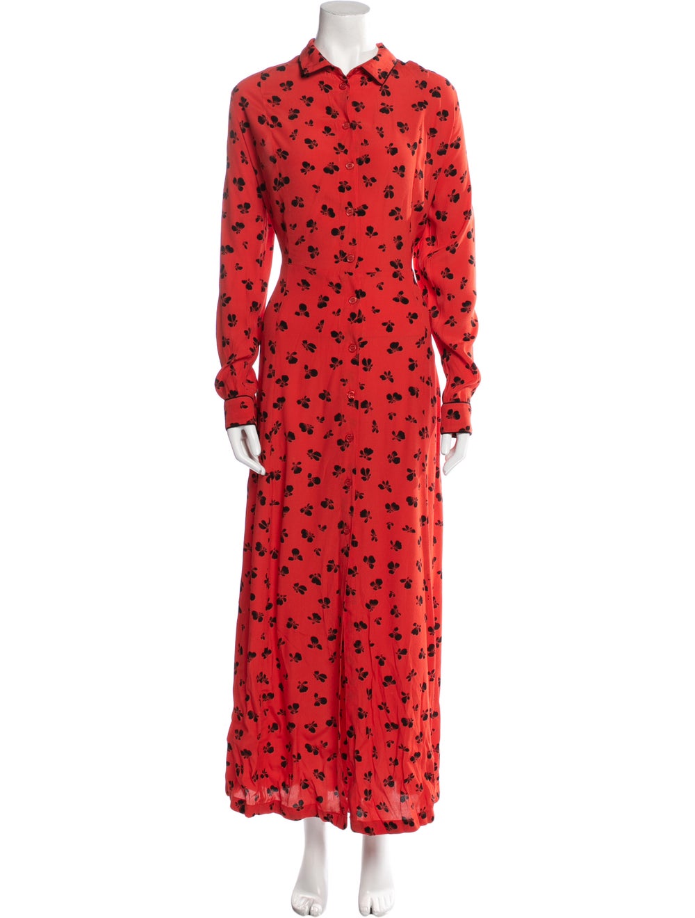 Ganni Printed Long Dress - image 1