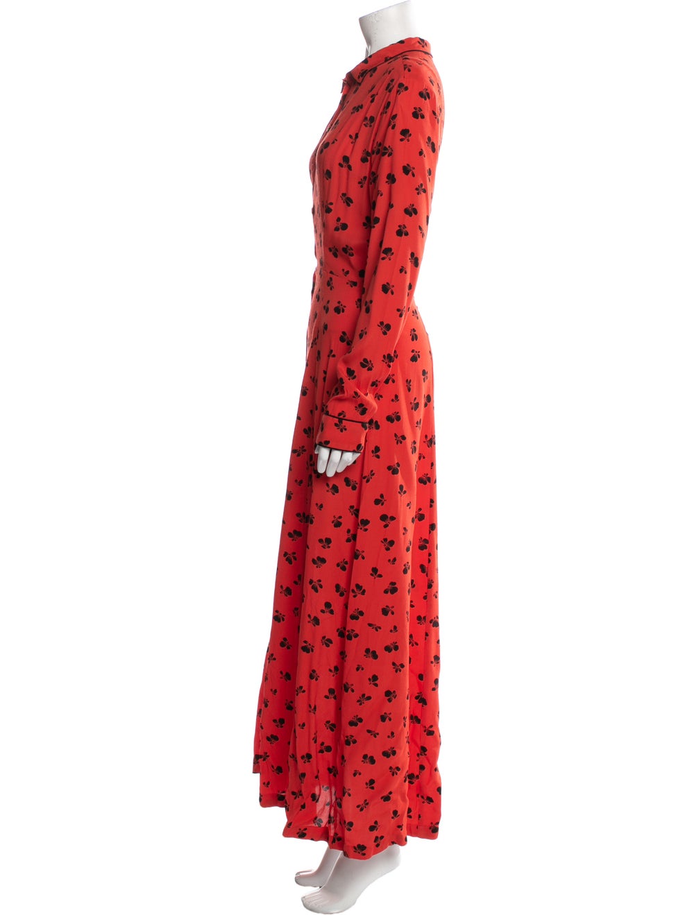 Ganni Printed Long Dress - image 2