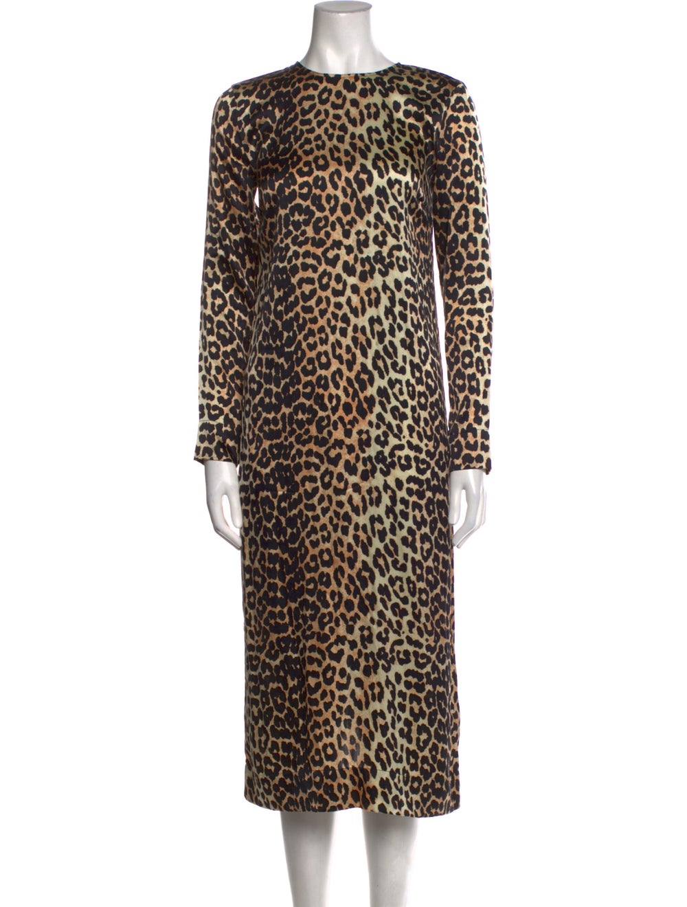 Ganni Silk Long Dress - image 1
