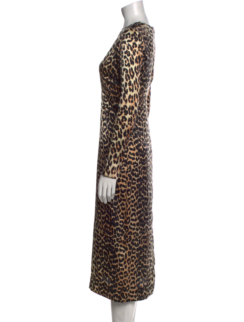 Ganni Silk Long Dress - image 2
