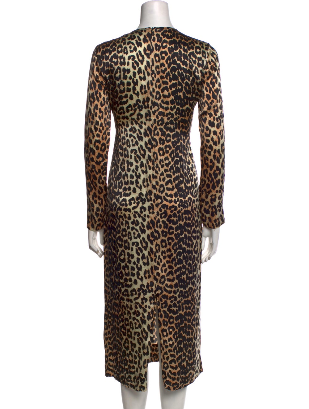 Ganni Silk Long Dress - image 3